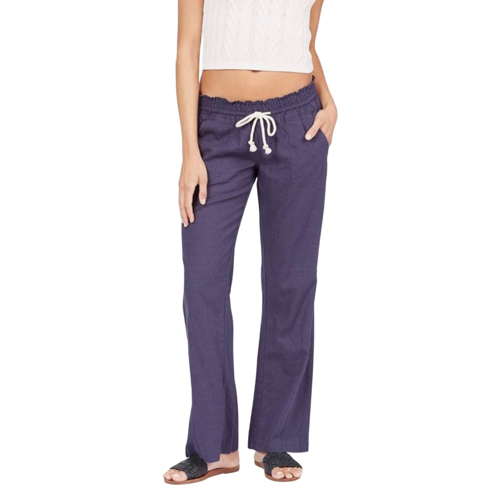 Roxy Purple Boot Cut Pants